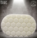 Chemical Guys White Hex Logic Hand Applicator Pad