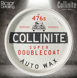 Collinite 476S Super Doublecoat Wax 9oz with app pad and microfibre cloth