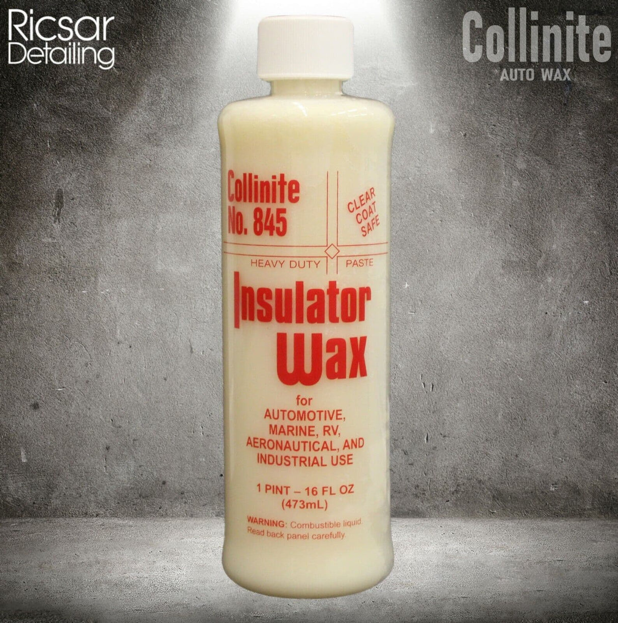 Collinite 845 Liquid Insulator Wax 1 Pint and Mothers CMX Surface Prep 750ml