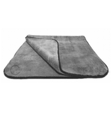 DETAIL GEAR Greedy Giant Microfibre Drying Towel - 80 x 60cm - Ultra Plush 1200GSM - Grey