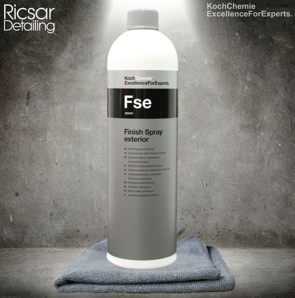 Koch Chemie FSE- Finish Spray Exterior 1 Litre + Microfibre Cloth