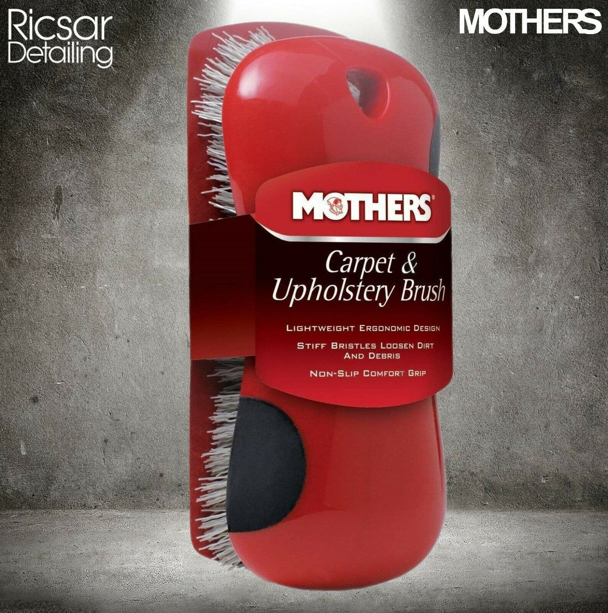 Mothers Car Vehicle Carpet and Upholstery Brush