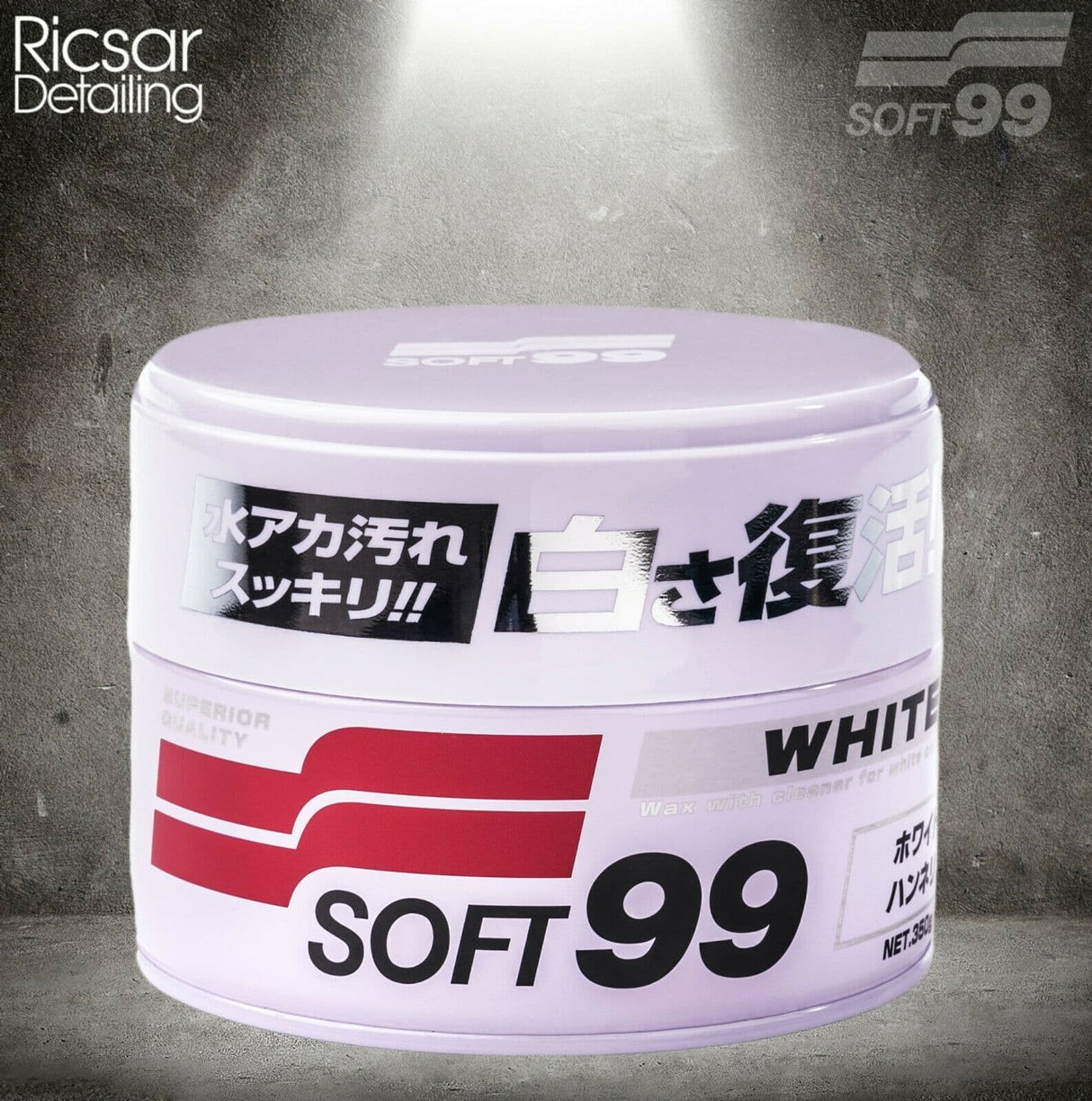 Soft99 White and Soft Wax