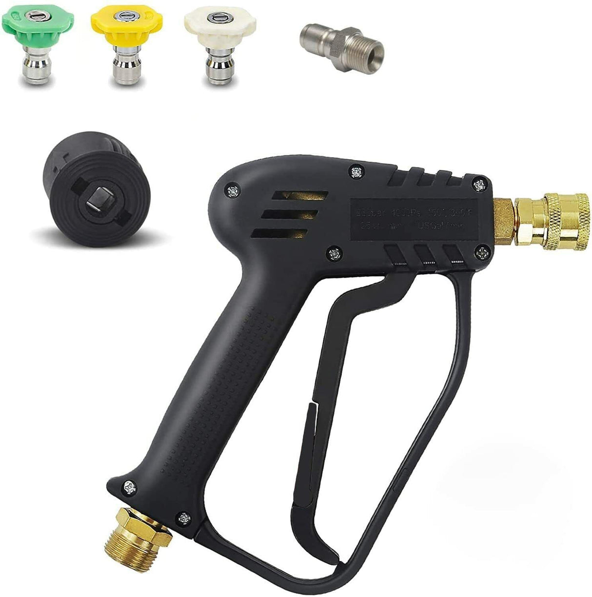 Stubby Nose Short Pressure Washer Swivel Lance Kit For Karcher K Series