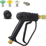 Stubby Nose Short Pressure Washer Swivel Lance Kit For Karcher K Series