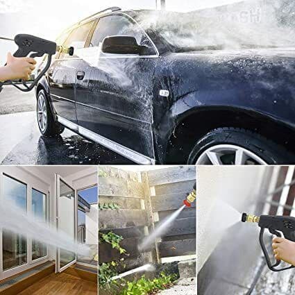 Stubby Nose Short Pressure Washer Swivel Trigger Lance Kit For Karcher K Series with snow foam lance