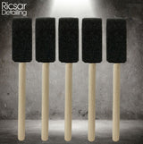 ValetPRO Pack of 5 Foam Detail Brushes